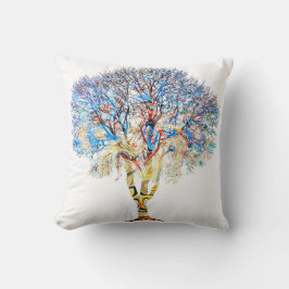 Multicolor Tree Design 199 Kissen
