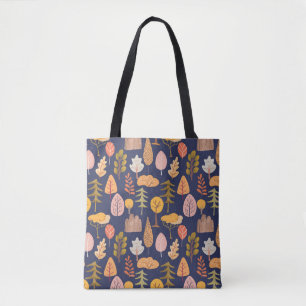 Multicolor Trees: Mittelherbst Vintag Tasche