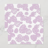 Multicolor Tropical Blätter 10 Mitteilungskarte (Vorne/Hinten)