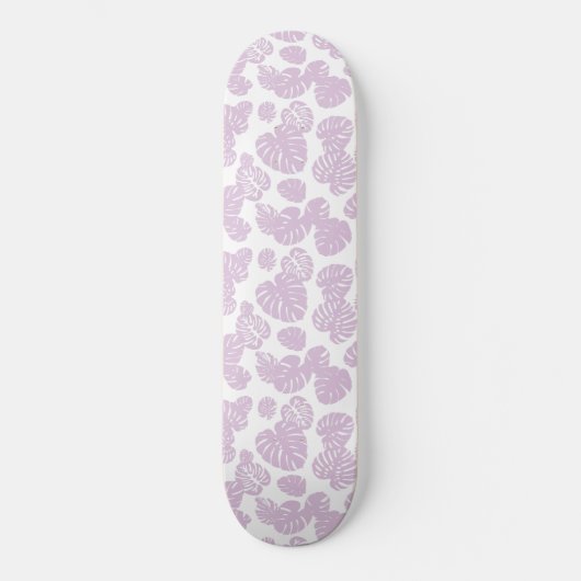 Multicolor Tropical Blätter 10 Skateboard (Vorderseite)