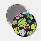 Multicolor Tropical Blätter 2 Magnet (Vorderseite/Rückseite)