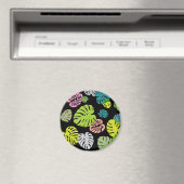 Multicolor Tropical Blätter 2 Magnet (In Situ (Geschirrspüler))