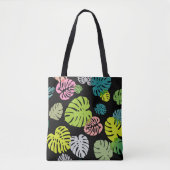 Multicolor Tropical Blätter 2 Tasche (Vorderseite)