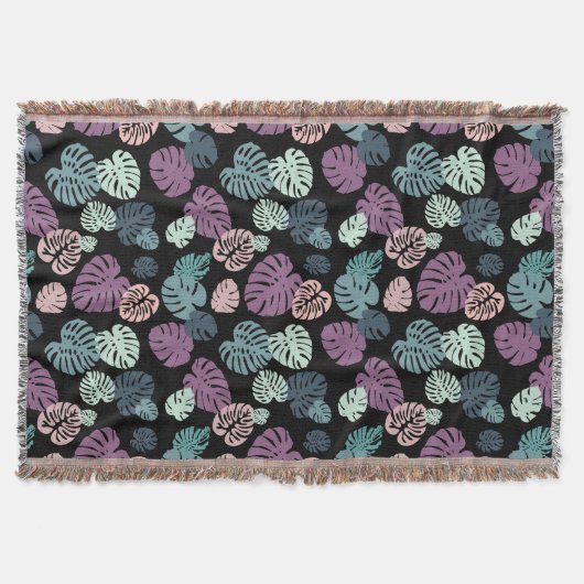 Multicolor Tropical Blätter 5 Decke (Vorderseite)