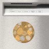 Multicolor Tropical Blätter 6 Magnet (In Situ (Geschirrspüler))