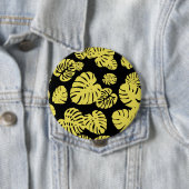 Multicolor Tropical Blätter 7 Button (Beispiel)