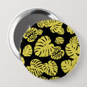 Multicolor Tropical Blätter 7 Button (Vorne & Hinten)