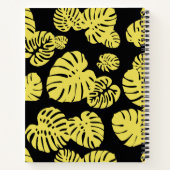 Multicolor Tropical Blätter 7 Notizblock (Rückseite)