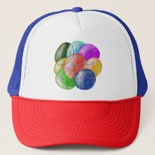 Multicolor Truckerkappe