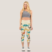 Multicolor Turtle Capri Leggings (Vorderseite)