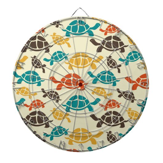 Multicolor Turtle Dartscheibe (vorne)