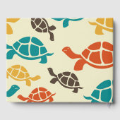 Multicolor Turtle Gästebuch (Rückseite)