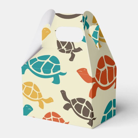 Multicolor Turtle Geschenkschachtel (Rückseite)