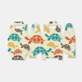 Multicolor Turtle Geschenkschachtel (Ungefaltet)