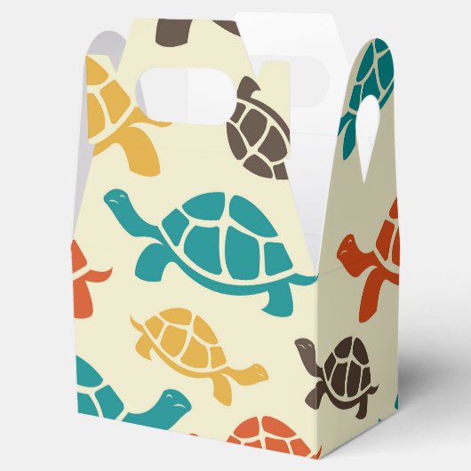 Multicolor Turtle Geschenkschachtel (Geöffnet)