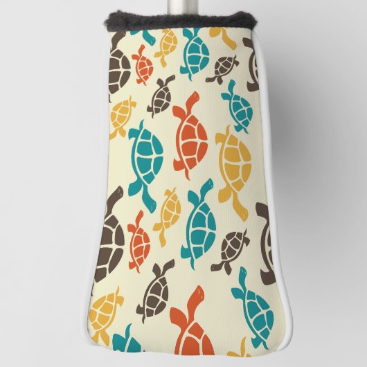 Multicolor Turtle Golf Headcover (Rotieren 90)