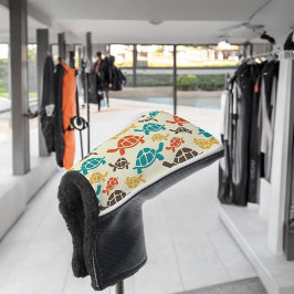 Multicolor Turtle Golf Headcover