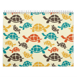 Multicolor Turtle Kalender
