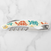 Multicolor Turtle Kellnermesser (Rückseite)