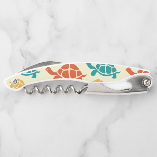 Multicolor Turtle Kellnermesser (Rückseite)