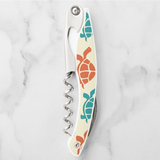 Multicolor Turtle Kellnermesser (Vorderseite)