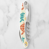 Multicolor Turtle Kellnermesser (Rückseite)