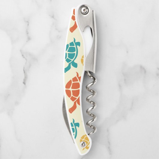 Multicolor Turtle Kellnermesser (Rückseite)