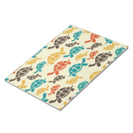 Multicolor Turtle Notizblock