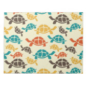 Multicolor Turtle Notizblock (Vorderseite)