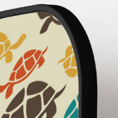 Multicolor Turtle Pickleball Schläger (Linke Seite)