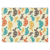Multicolor Turtle Tischdecke (Vorderseite (Horizontal))