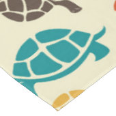 Multicolor Turtle Tischdecke (Schrägansicht)