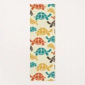 Multicolor Turtle Yogamatte (Vorderseite)