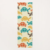 Multicolor Turtle Yogamatte (Rückseite)