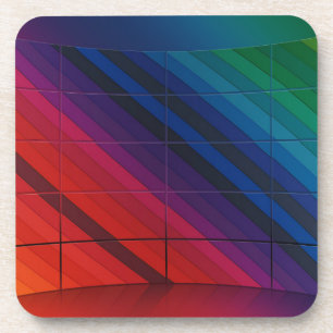 Multicolor-Übergang mit Gitter Untersetzer