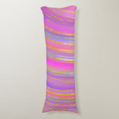 Multicolor und Gold Seitenschläferkissen (Vorderseite Vertikal)