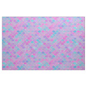 Multicolor- und Silberfolien-Mermaid-Skalen Stoff (Fat Quarter (45,7 x 55,9 cm))