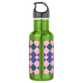 Multicolor-Vintage Edelstahlflasche (Rückseite)