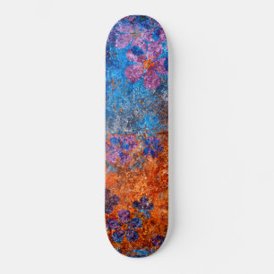 Multicolor Vintage Mode Skateboard
