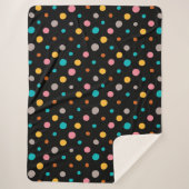 Multicolor-Wasserfarbpunkte 2 Sherpadecke (Vorderseite)