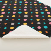 Multicolor-Wasserfarbpunkte 2 Sherpadecke (3/4)