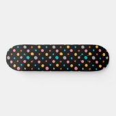 Multicolor-Wasserfarbpunkte 2 Skateboard (Horizontal)