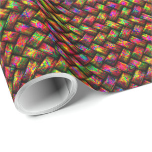 Multicolor Weave 1 Wrapping Paper Geschenkpapier