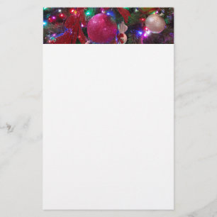 Multicolor Weihnachtsbaum Bunter Urlaub Briefpapier