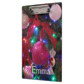 Multicolor Weihnachtsbaum Bunter Urlaub Klemmbrett (Links)