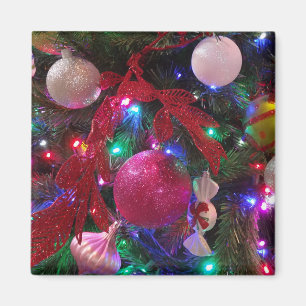 Multicolor Weihnachtsbaum Bunter Urlaub Magnet