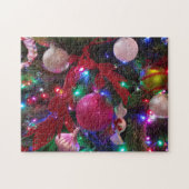 Multicolor Weihnachtsbaum Bunter Urlaub Puzzle (Horizontal)