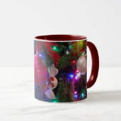 Multicolor Weihnachtsbaum Bunter Urlaub Tasse (VorderseiteRechts)