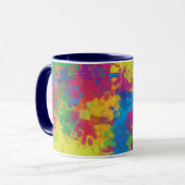 Multicolor-Welpenpfanne Tasse (Vorderseite Links)