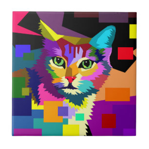 Multicolor WPAP Cat 656 Fliese